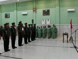 Kodim 0822 Bondowoso Laksanakan Rotasi Pergantian Sejumlah Danramil