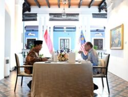 Prabowo dan PM Anwar Bahas Hubungan Bilateral di KL