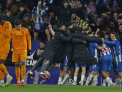 Espanyol Tumbangkan Real Madrid 1-0 Lewat Gol Telat