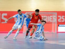 Timnas Futsal Indonesia Takluk 2-4 dari Argentina