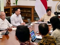 Prabowo Bersama AHY Bahas Prioritas Pembangunan IKN dan Infrastruktur