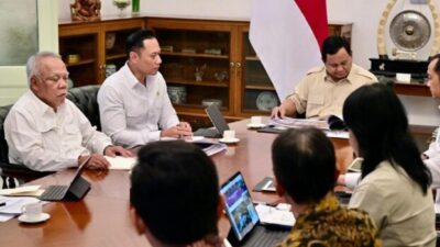 Prabowo Bersama AHY Bahas Prioritas Pembangunan IKN dan Infrastruktur