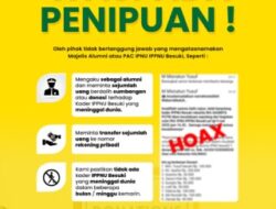 Waspada: Foto Almarhum Putri Ketum LSM Siti Jenar Dicatut untuk Modus Penipuan Galang Donasi