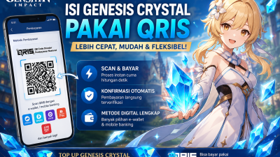 Metode Pengisian Genesis Crystal QRIS Paling Cepat dan Fleksibel
